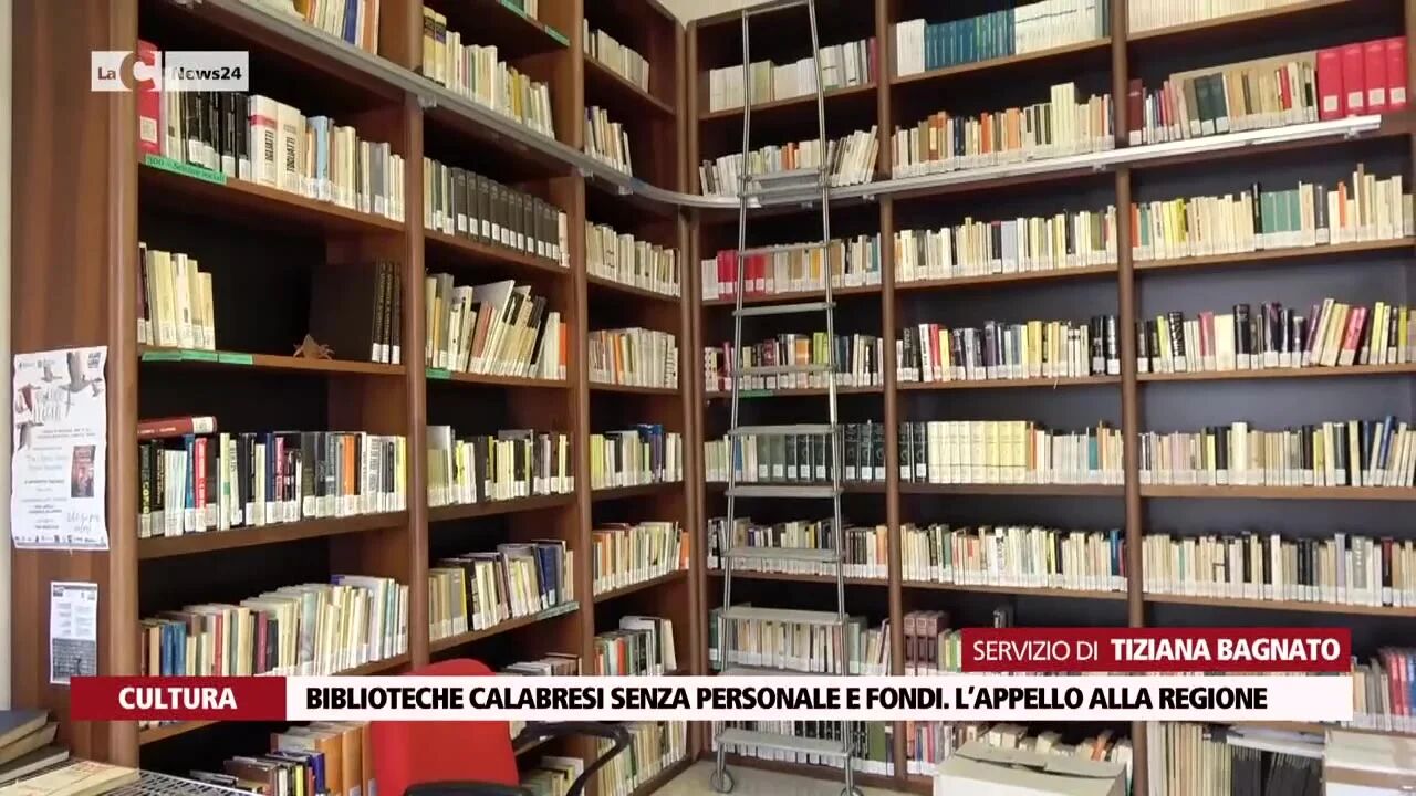 Biblioteche calabresi senza personale e fondi. L’appello alla regione