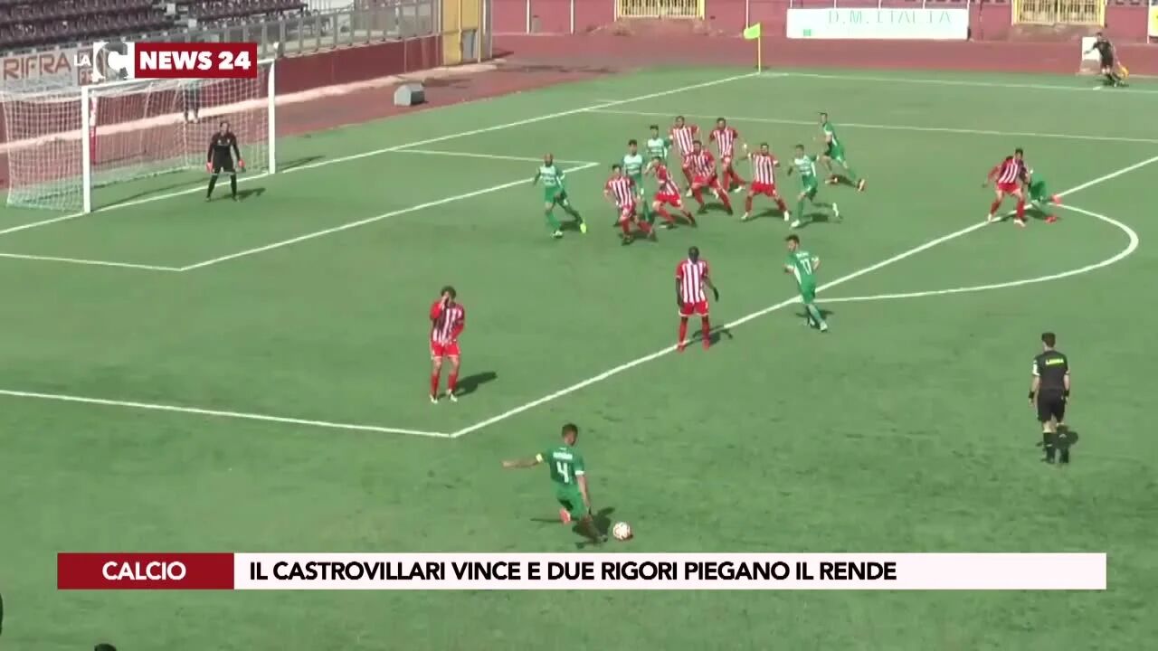 Il Castrovillari vince e due rigori piegano il Rende