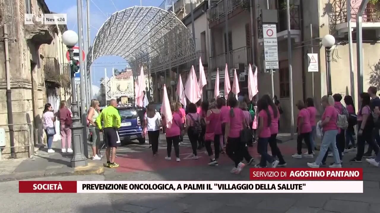 Palmi invasa dal “rosa” della prevenzione: nel Villagio della salute anche consulti clinici