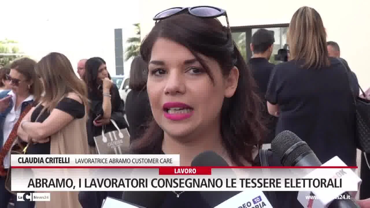 Crotone, continua la protesta dei dipendenti Abramo: al via la raccolta delle tessere elettorali