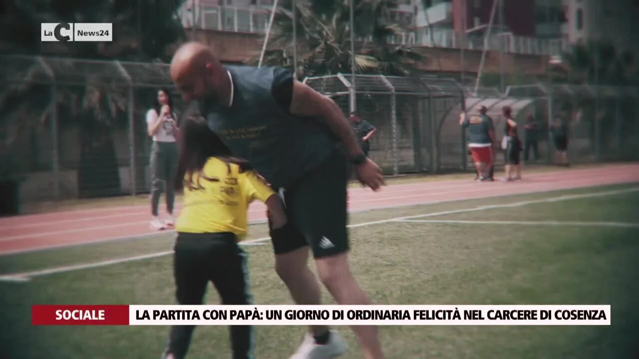 La partita con papà: un giorno di ordinaria felicità nel carcere di Cosenza