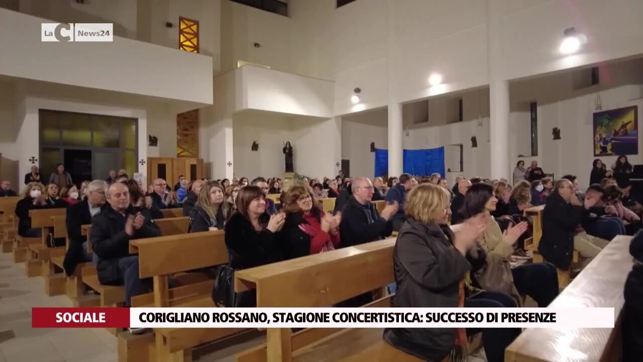Corigliano Rossano, stagione concertistica successo di presenze