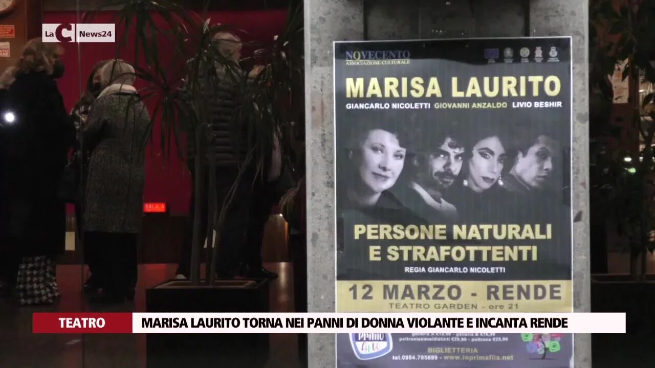 Marisa Laurito torna nei panni di Donna Violante e incanta Rende