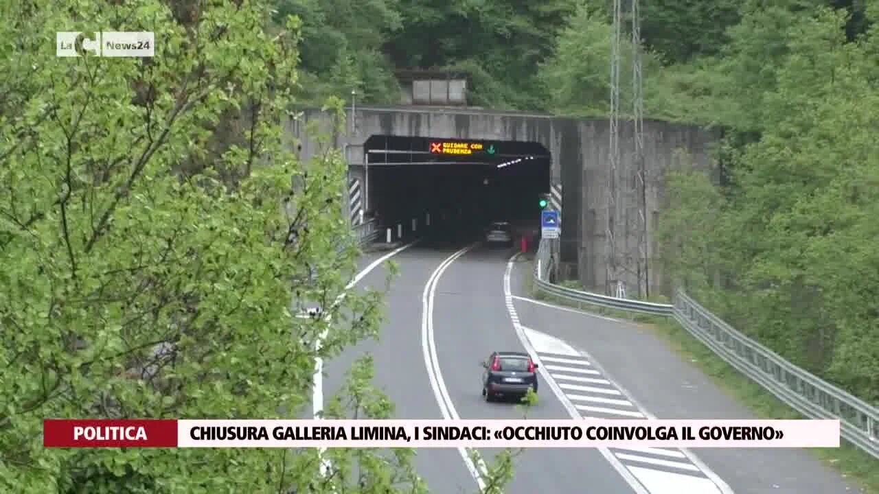 Chiusura galleria Limina, i sindaci: «Occhiuto coinvolga il Governo»