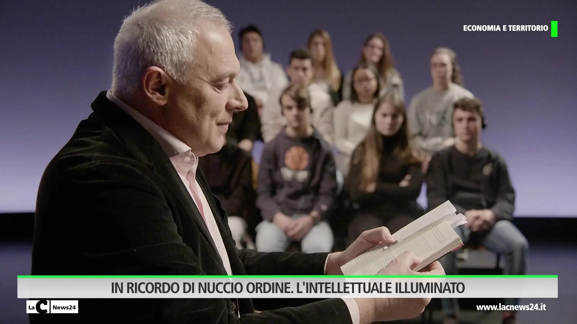 Rubrica Tg Economia - In ricordo di Nuccio Ordine, intellettuale illuminato