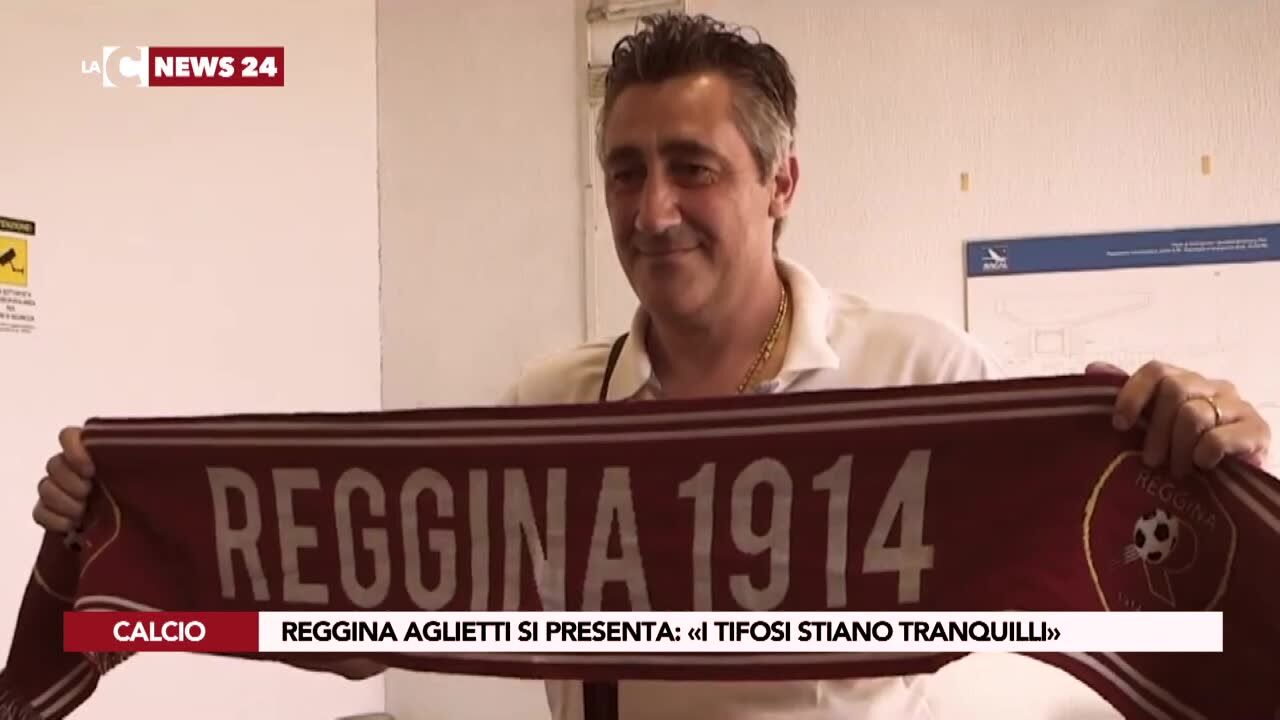 Reggina, Aglietti si presenta «i tifosi stiano tranquilli»