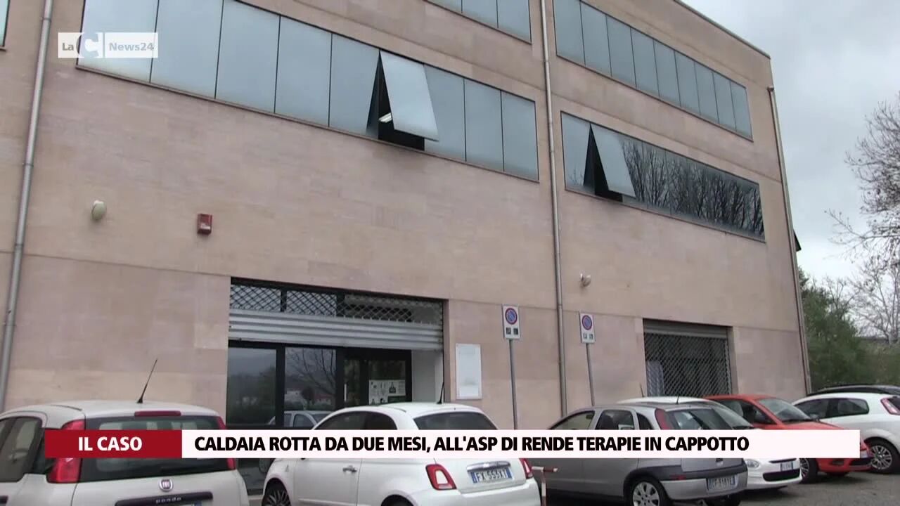 Caldaia rotta da due mesi, all’Asp di Rende terapie in cappotto