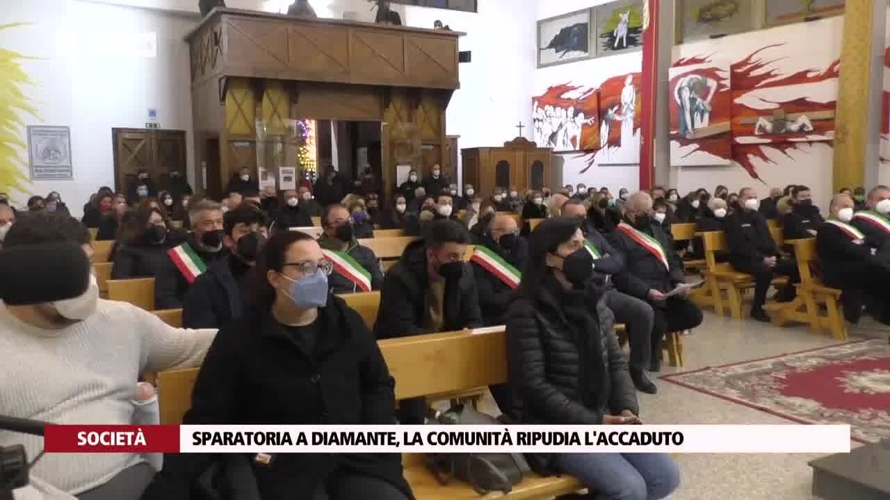 Sparatoria a Diamante, la comunità ripudia l'accaduto