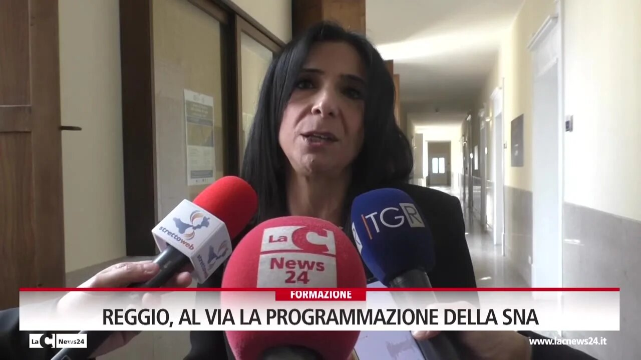 Reggio, al via la programmazione della Sna