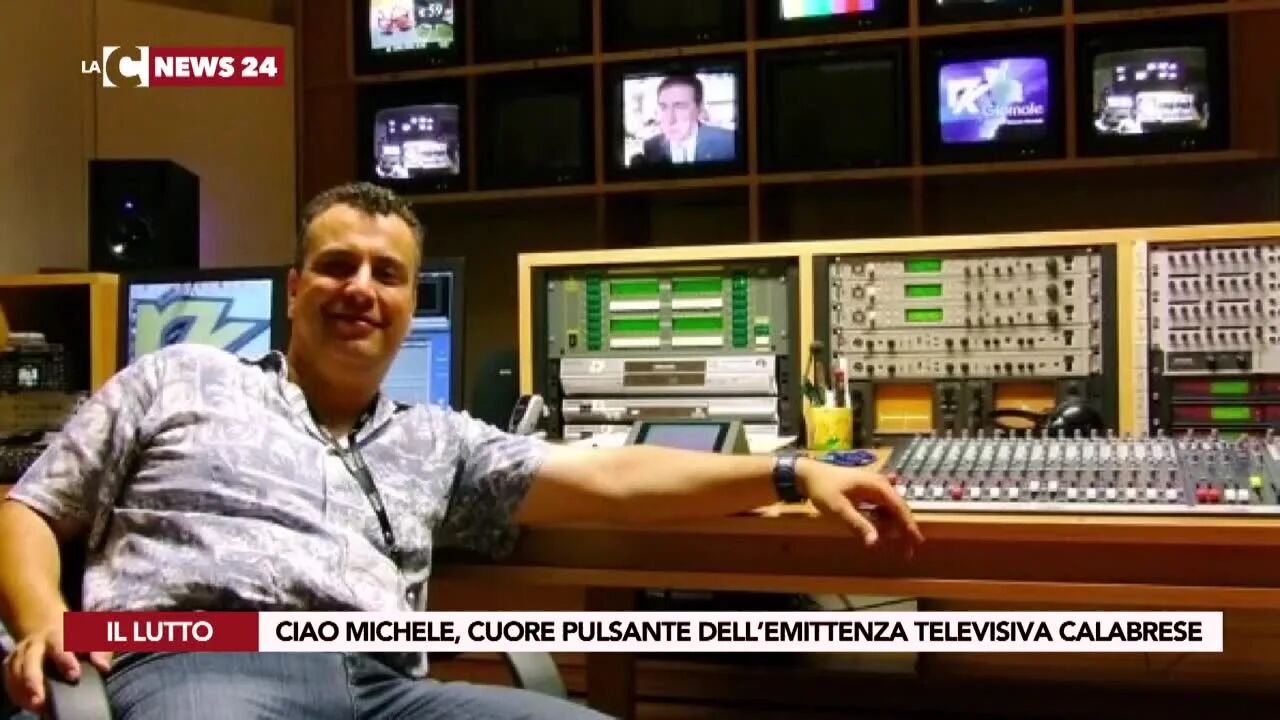 Ciao Michele, cuore pulsante dell’emittenza televisiva calabrese