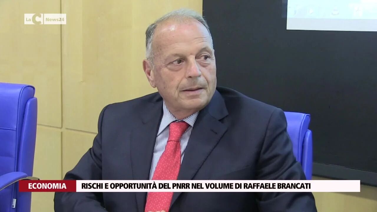 Rischi e opportunità del Pnrr nel volume di Raffaele Brancati