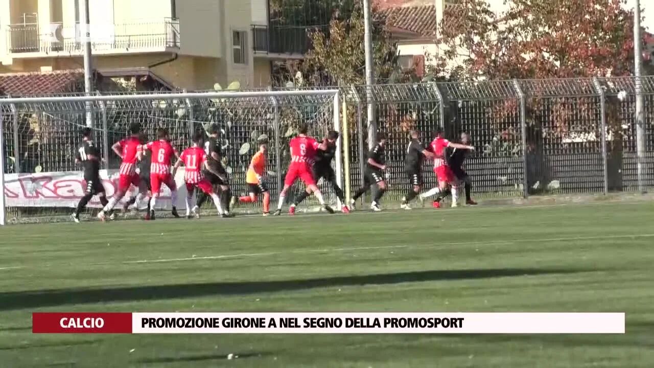 Promozione Girone A nel segno della Promosport