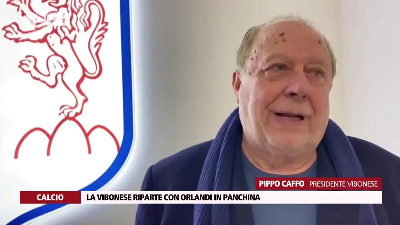 La Vibonese riparte con Orlandi in panchina
