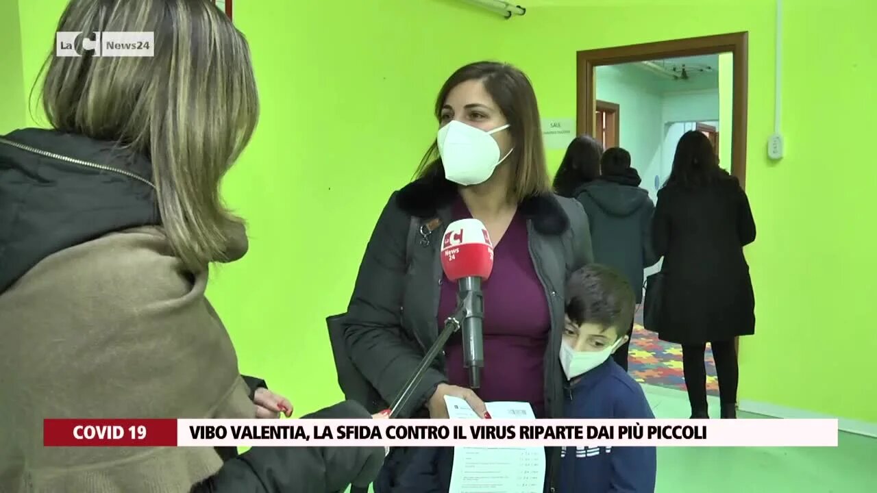 Vibo è la provincia con più bimbi vaccinati, da inizio gennaio somministrate oltre 2mila dosi