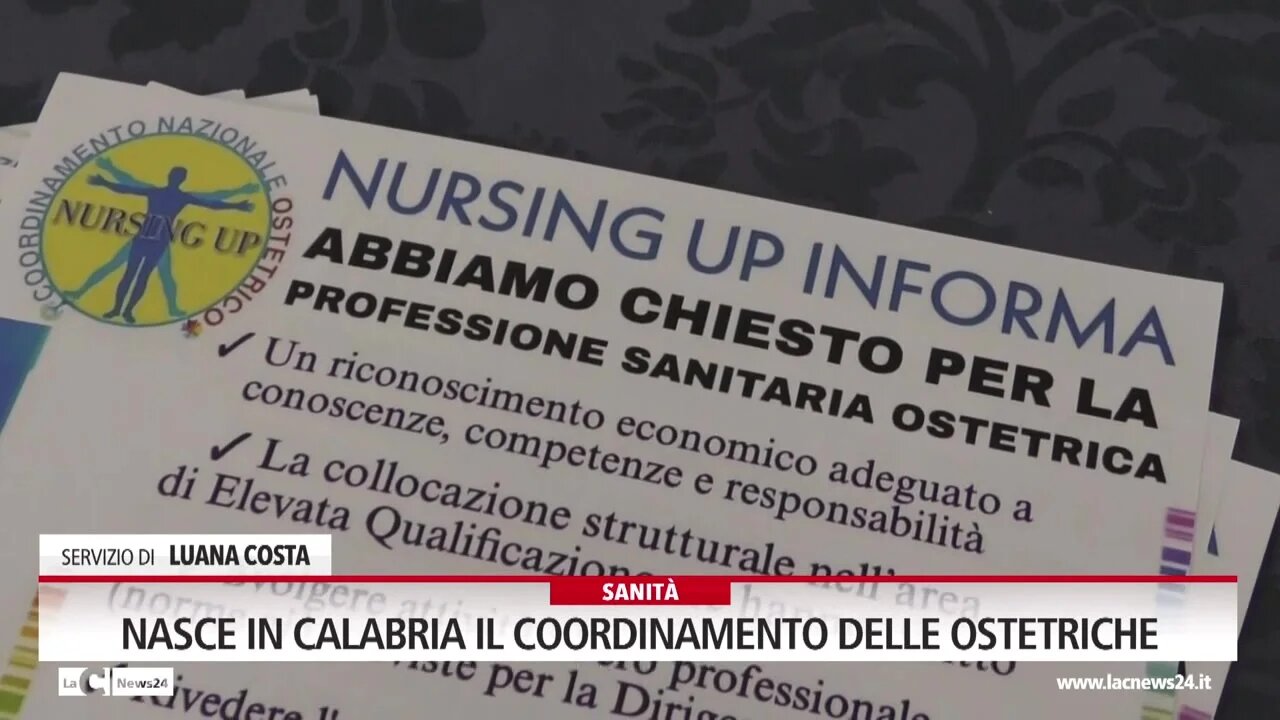 Nasce in Calabria il coordinamento delle ostetriche