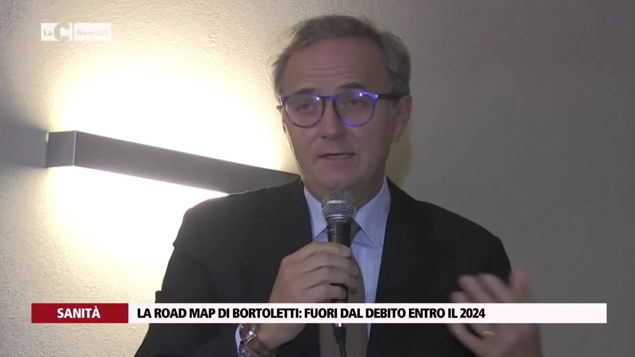 Sanità, la road map di Bortoletti: fuori dal debito entro il 2024