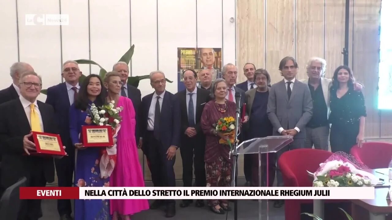 Nella città dello Stretto il premio internazionale Rrhegium Julii