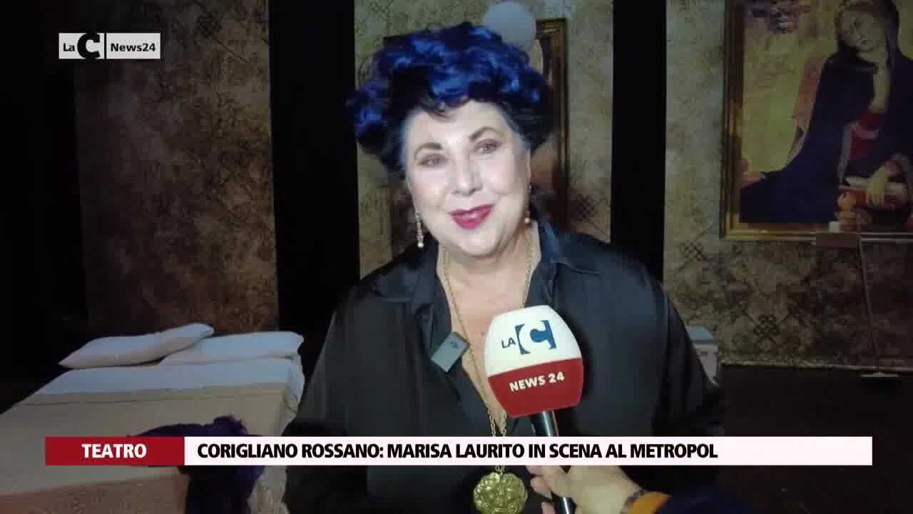 Corigliano Rossano: Marisa Laurito in scena al Metropol