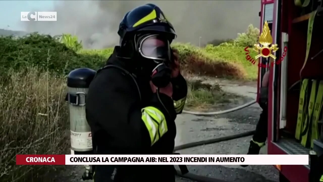 Conclusa la campagna Aib nel 2023 incendi in aumento