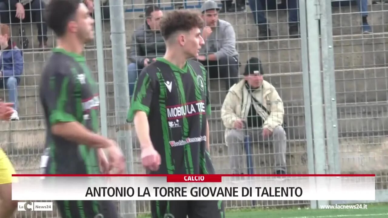 Antonio La Torre giovane di talento