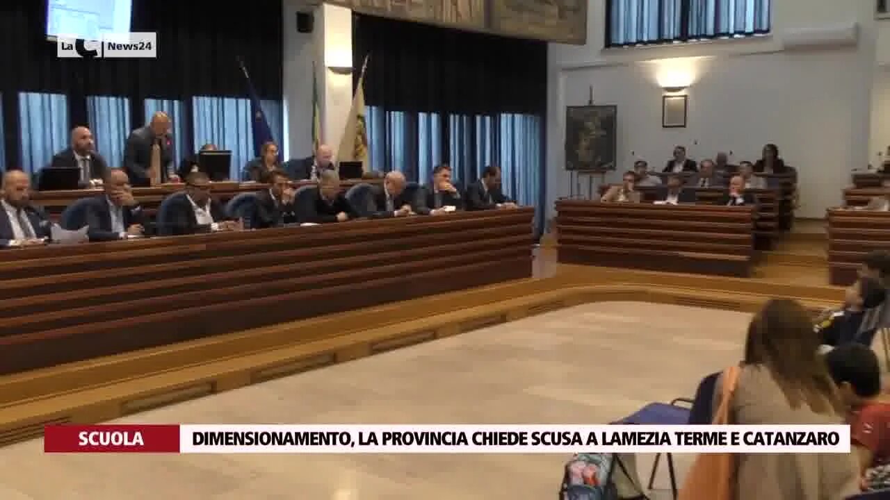 Dimensionamento, la Provincia chiede scusa a Lamezia Terme e Catanzaro