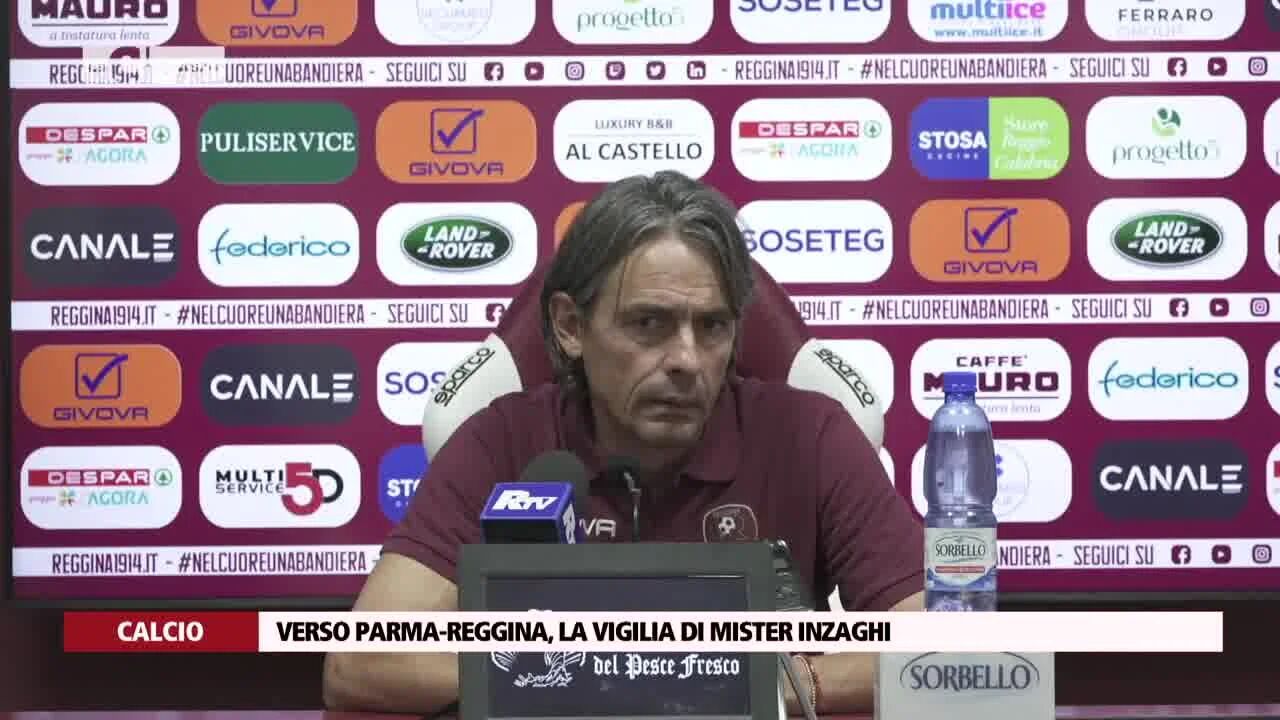Verso Parma-Reggina, la vigilia di mister Inzaghi