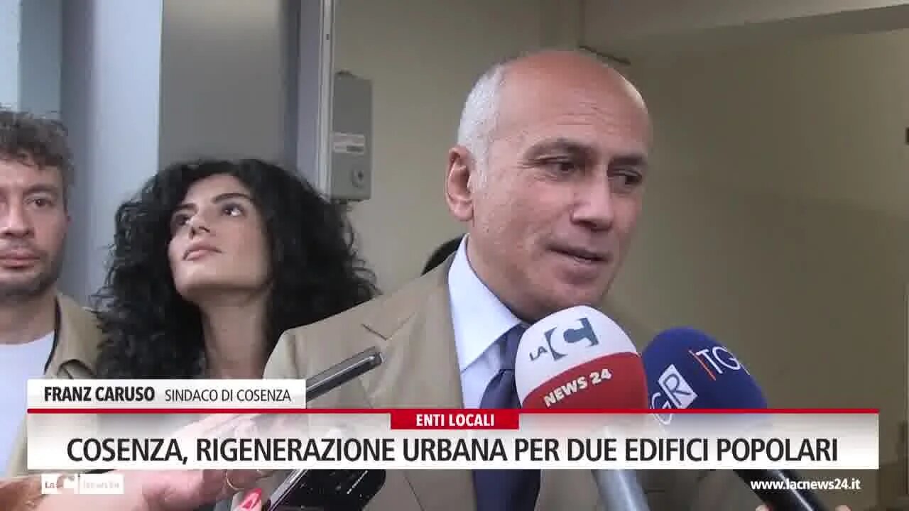 Cosenza, rigenerazione urbana per due edifici popolari