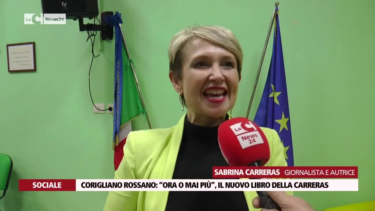 Corigliano Rossano: “Ora o mai più”, il nuovo libro della Carreras