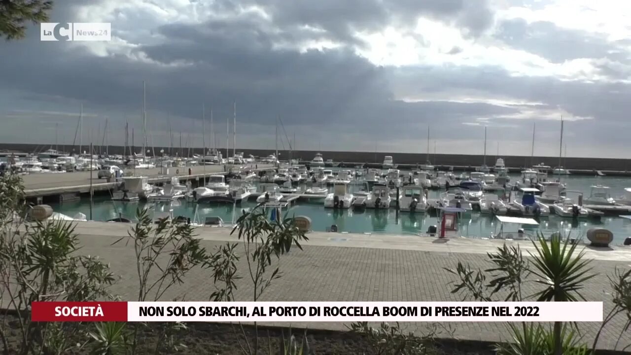 Non solo sbarchi, al Porto di Roccella boom di presenze nel 2022