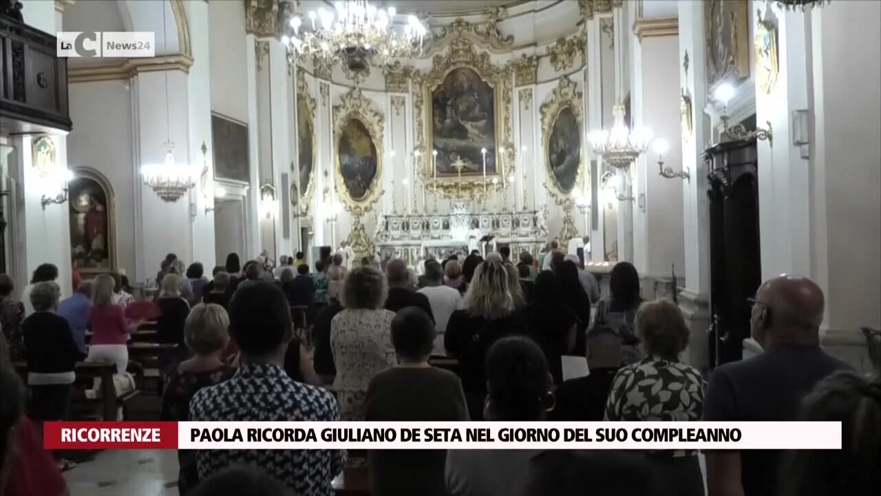 Paola ricorda Giuliano de seta nel giorno del suo compleanno