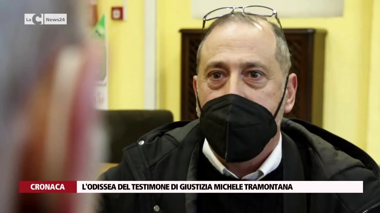 L'odissea del testimone di giustizia Michele Tramontana