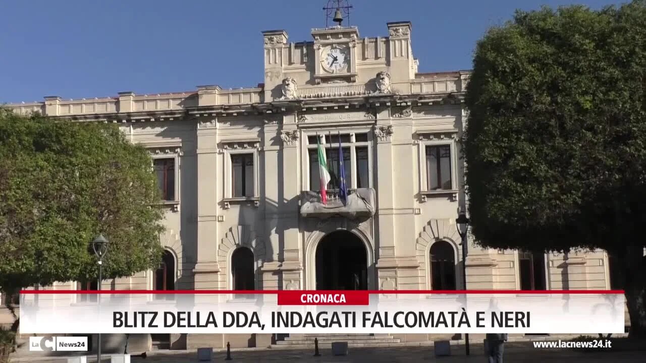 Blitz della dda, indagati Falcomatà e Neri