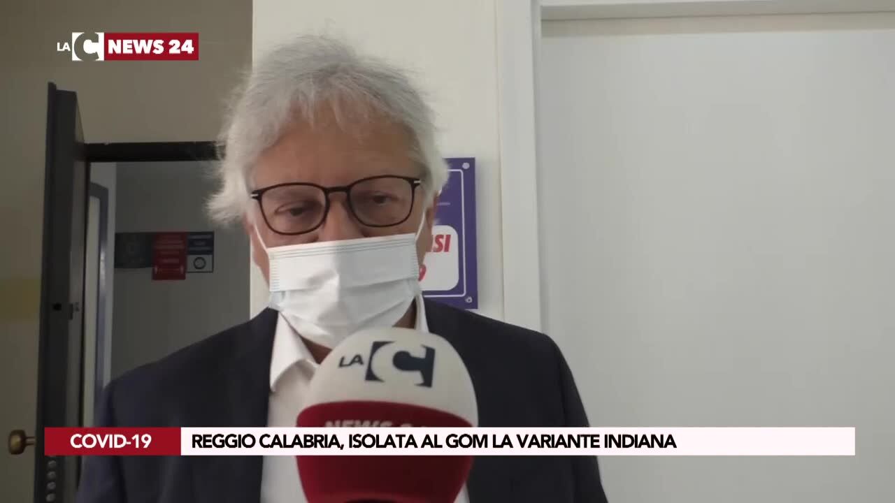 Reggio Calabria, Isolata Al Gom La Variante Indiana