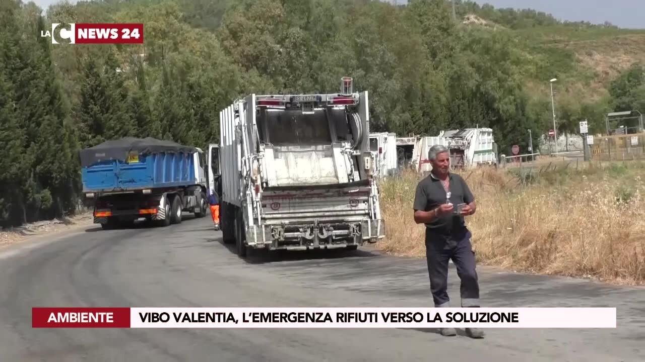 Vibo Valentia, l’emergenza rifiuti verso la soluzione