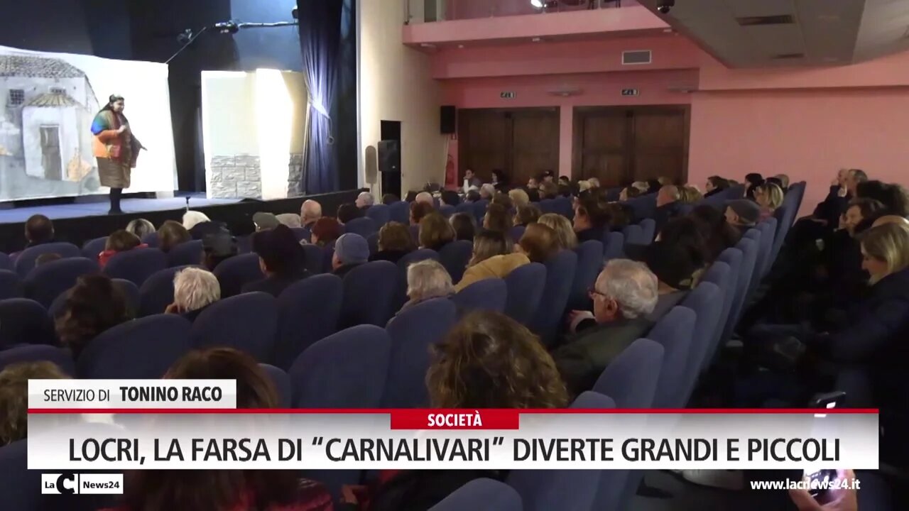 Locri, la farsa di “Carnalivari” diverte grandi e piccoli