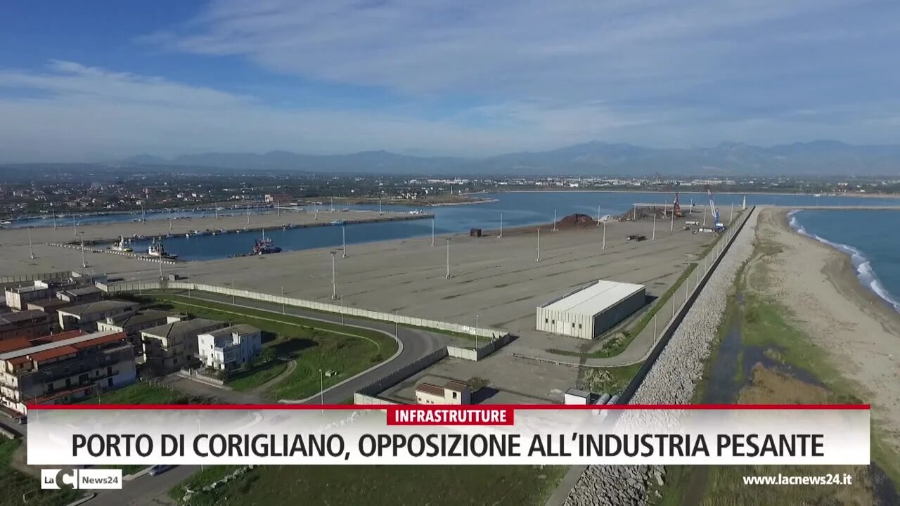 Porto di Corigliano, opposizione all’industria pesante