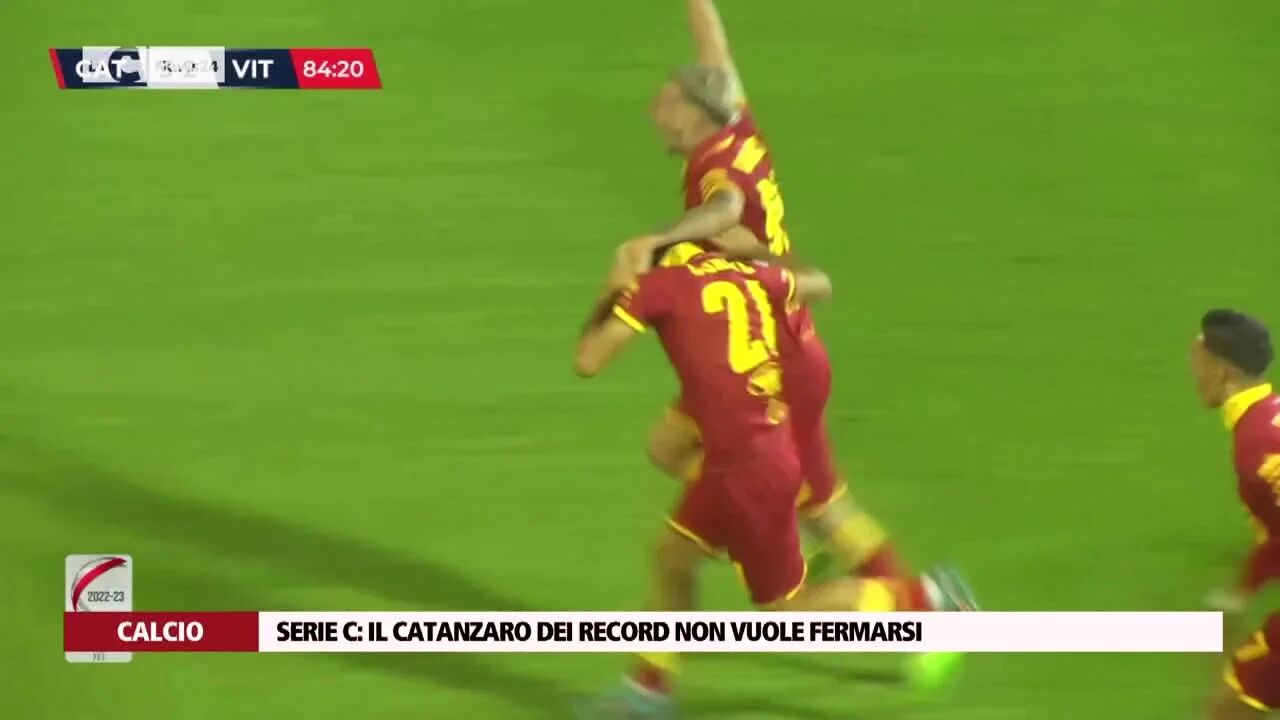 Serie C: il Catanzaro dei record non vuole fermarsi