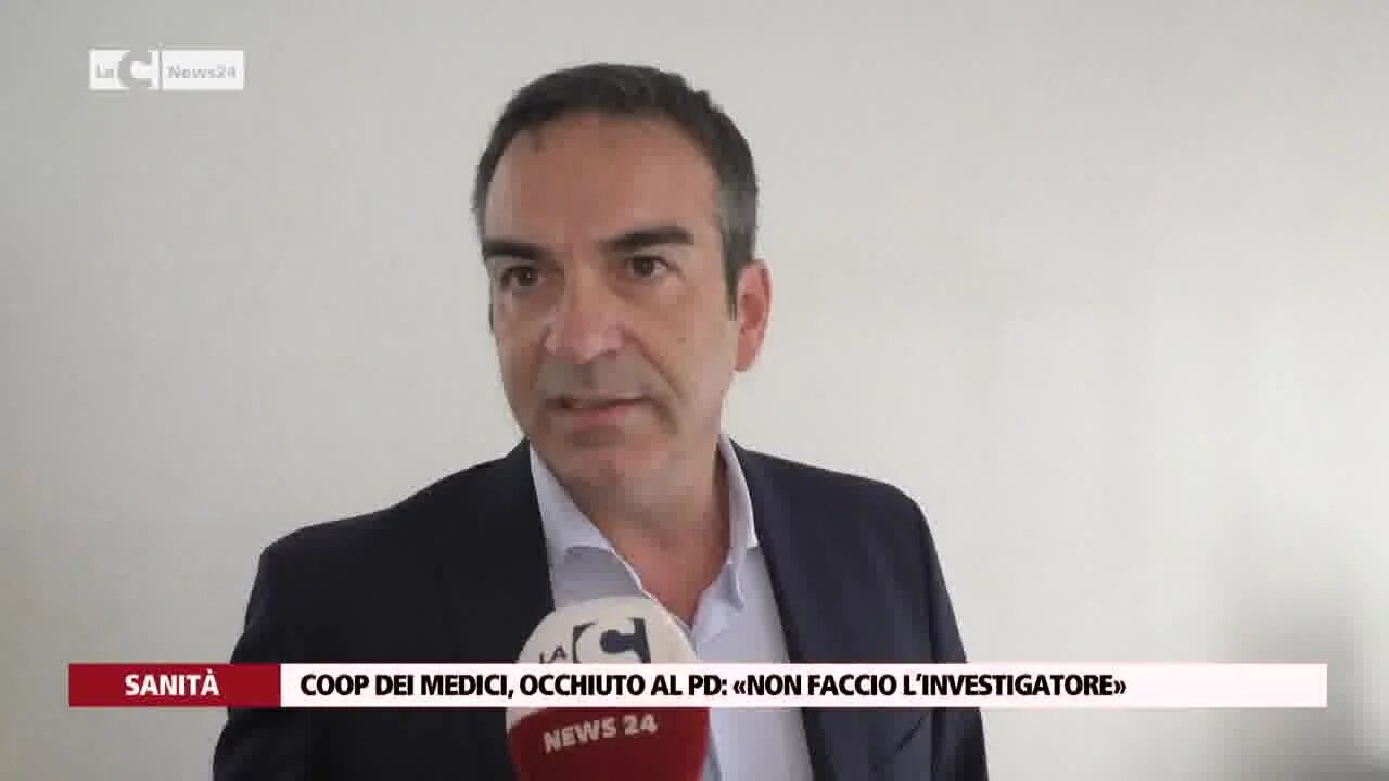 Coop dei medici, Occhiuto al Pd: «Non faccio l’investigatore»