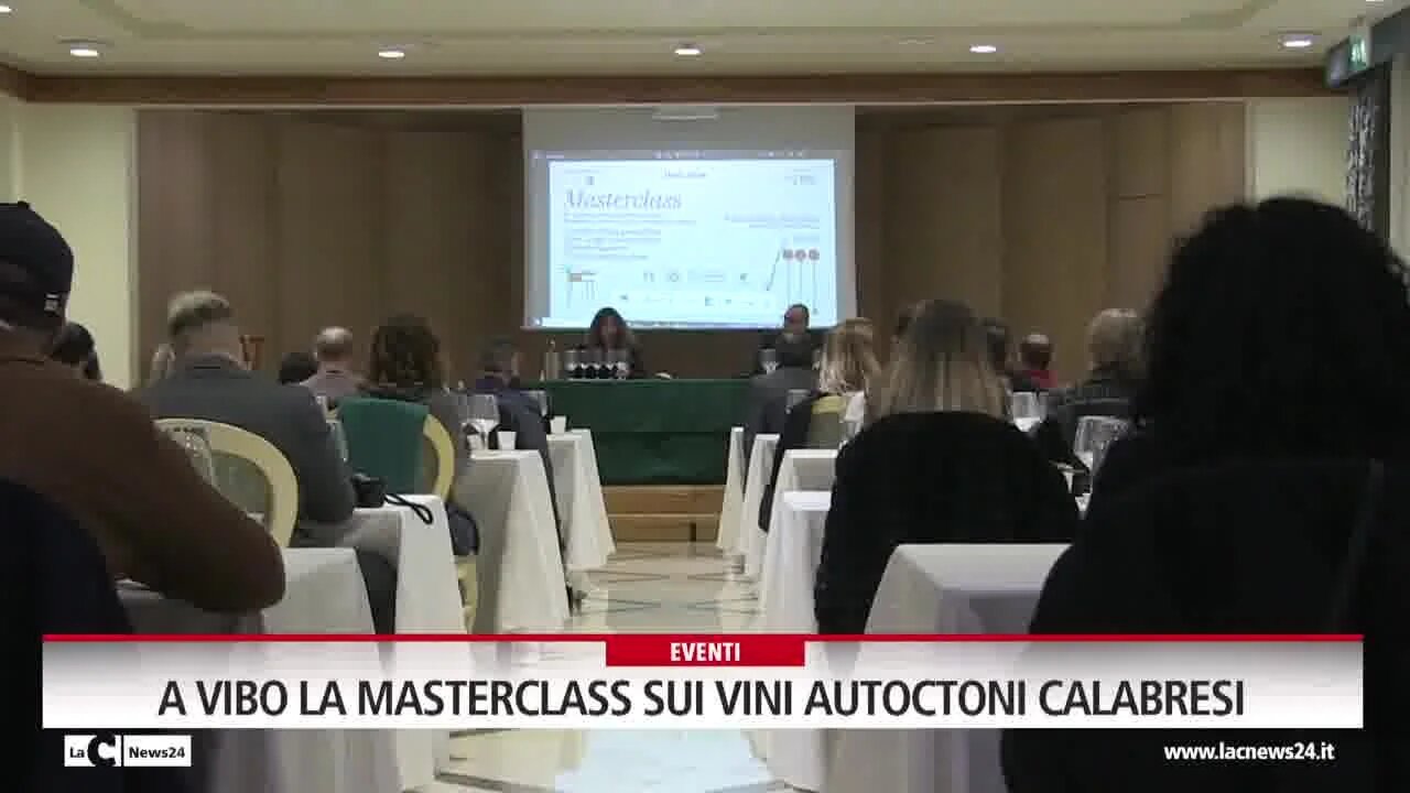 A Vibo la Masterclass sui vini autoctoni calabresi