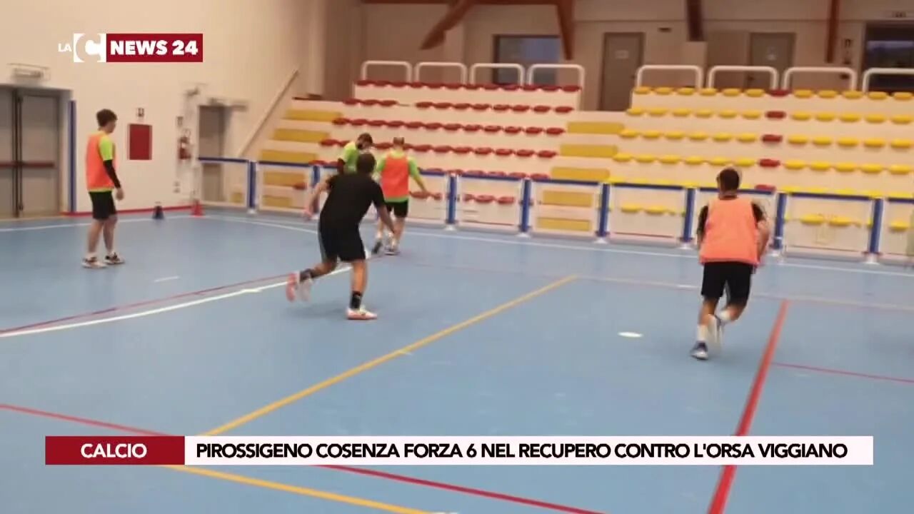 Pirossigeno Cosenza forza 6 nel recupero contro l'Orsa Viggiano