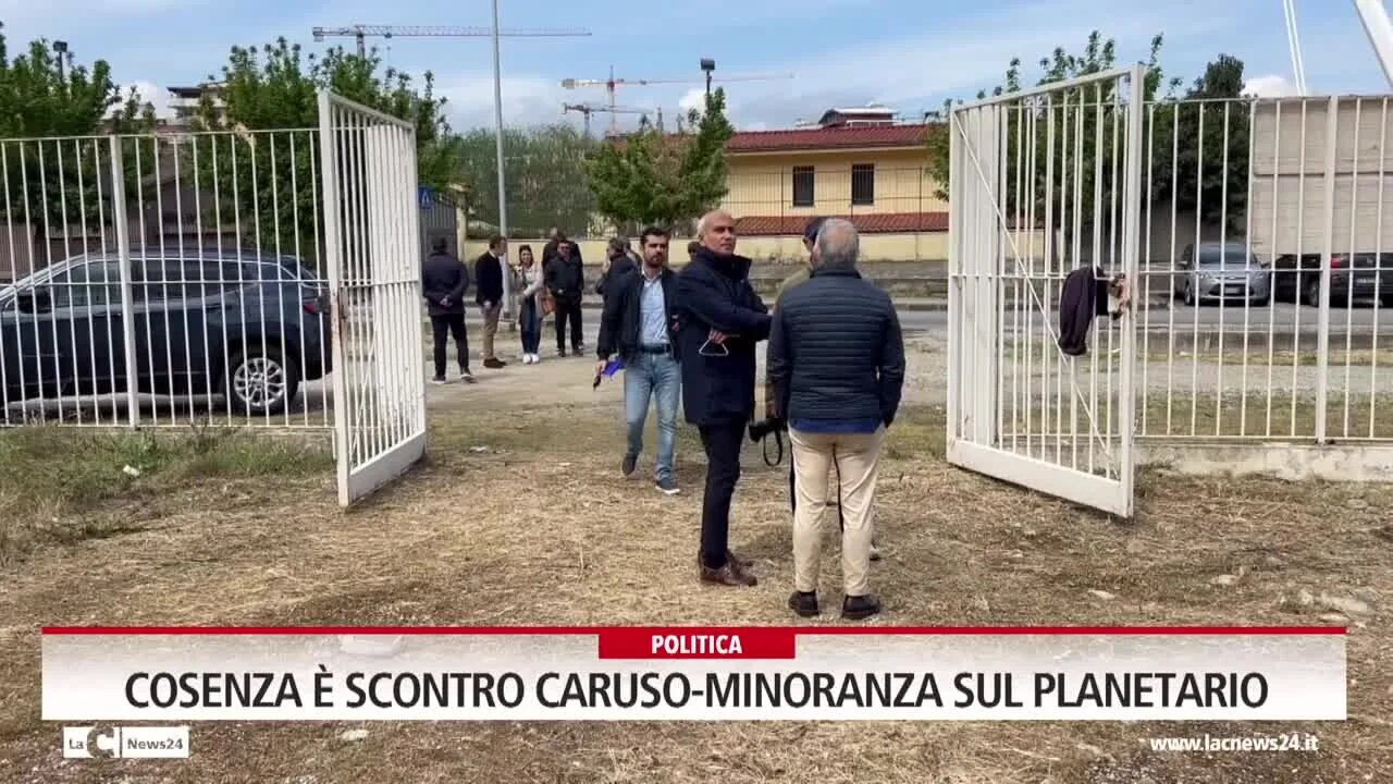 Cosenza è scontro Caruso-minoranza sul Planetario