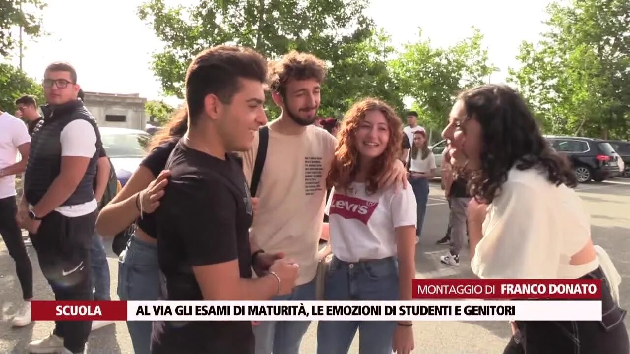 Al via gli esami di maturità, le emozioni di studenti e genitori