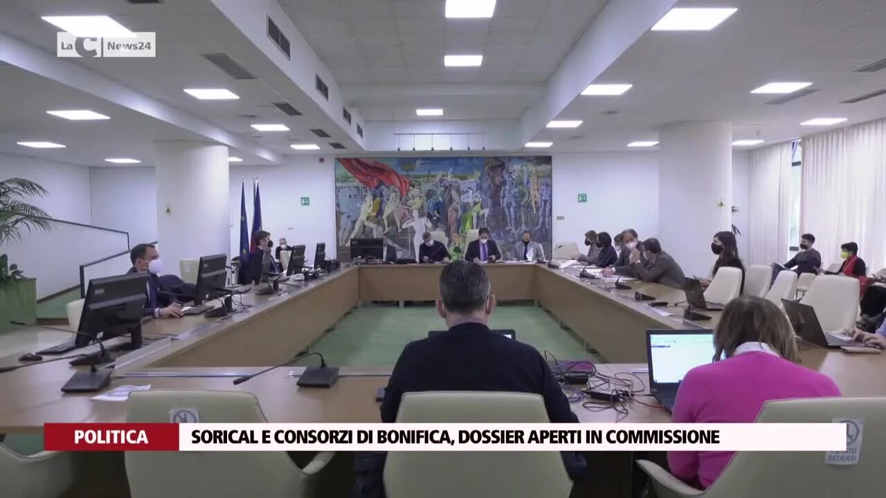 Sorical e consorzi di bonifica, dossier aperti in commissione