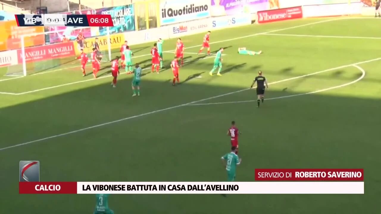 La Vibonese battuta in casa dall’Avellino