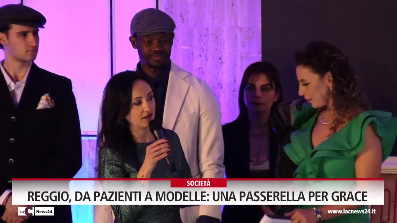 Reggio, da pazienti a modelle: una passerella per Grace