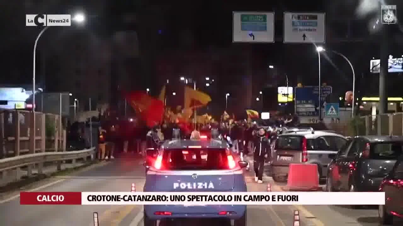 Crotone-Catanzaro: uno spettacolo in campo e fuori