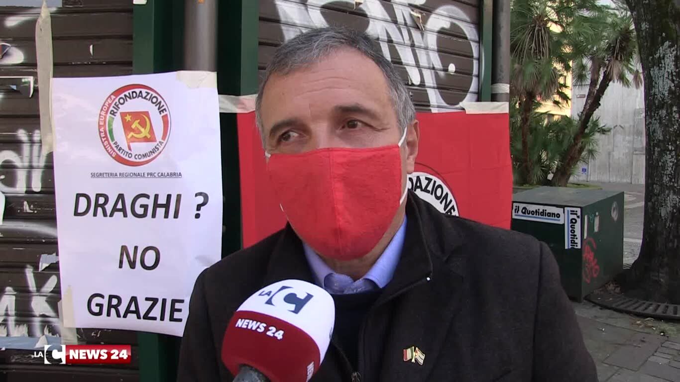 Intervista Pino Scarpelli: Il No a Draghi da Rifondazione