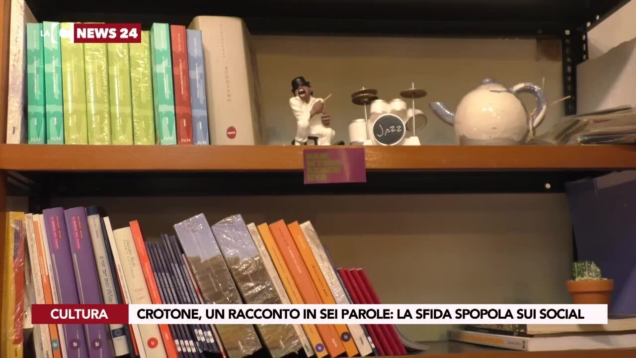 Crotone, un racconto in sei parole la sfida spopola sui social