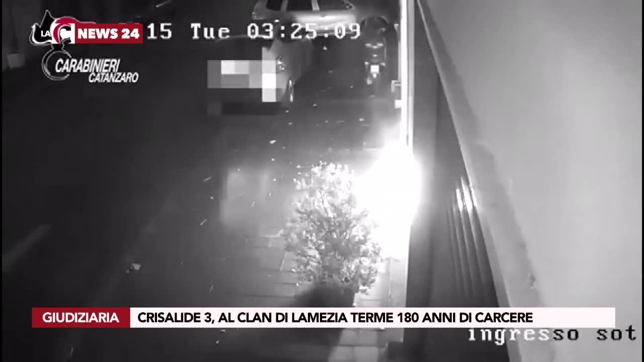 Crisalide 3, al clan di Lamezia Terme 180 anni di carcere