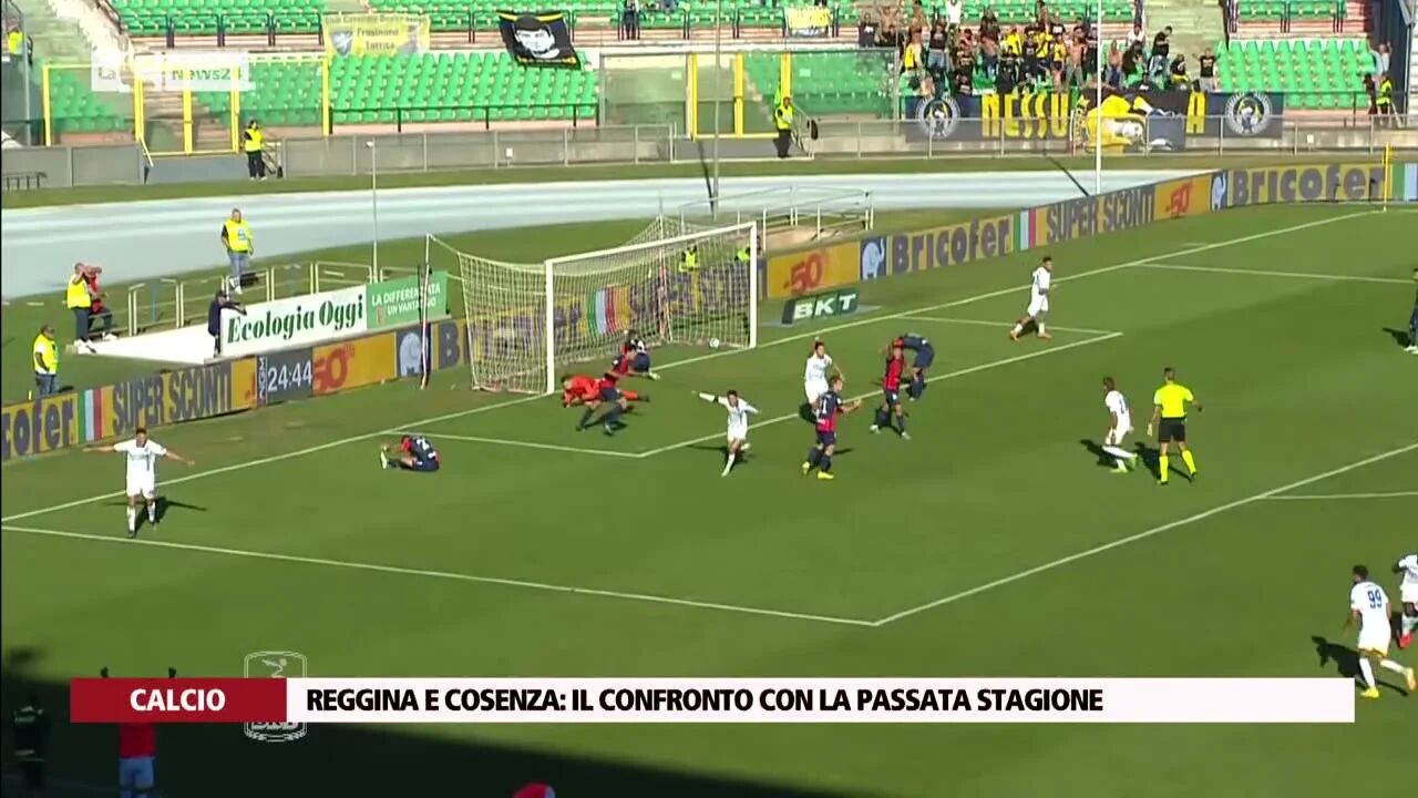Reggina e Cosenza: il confronto con la passata stagione